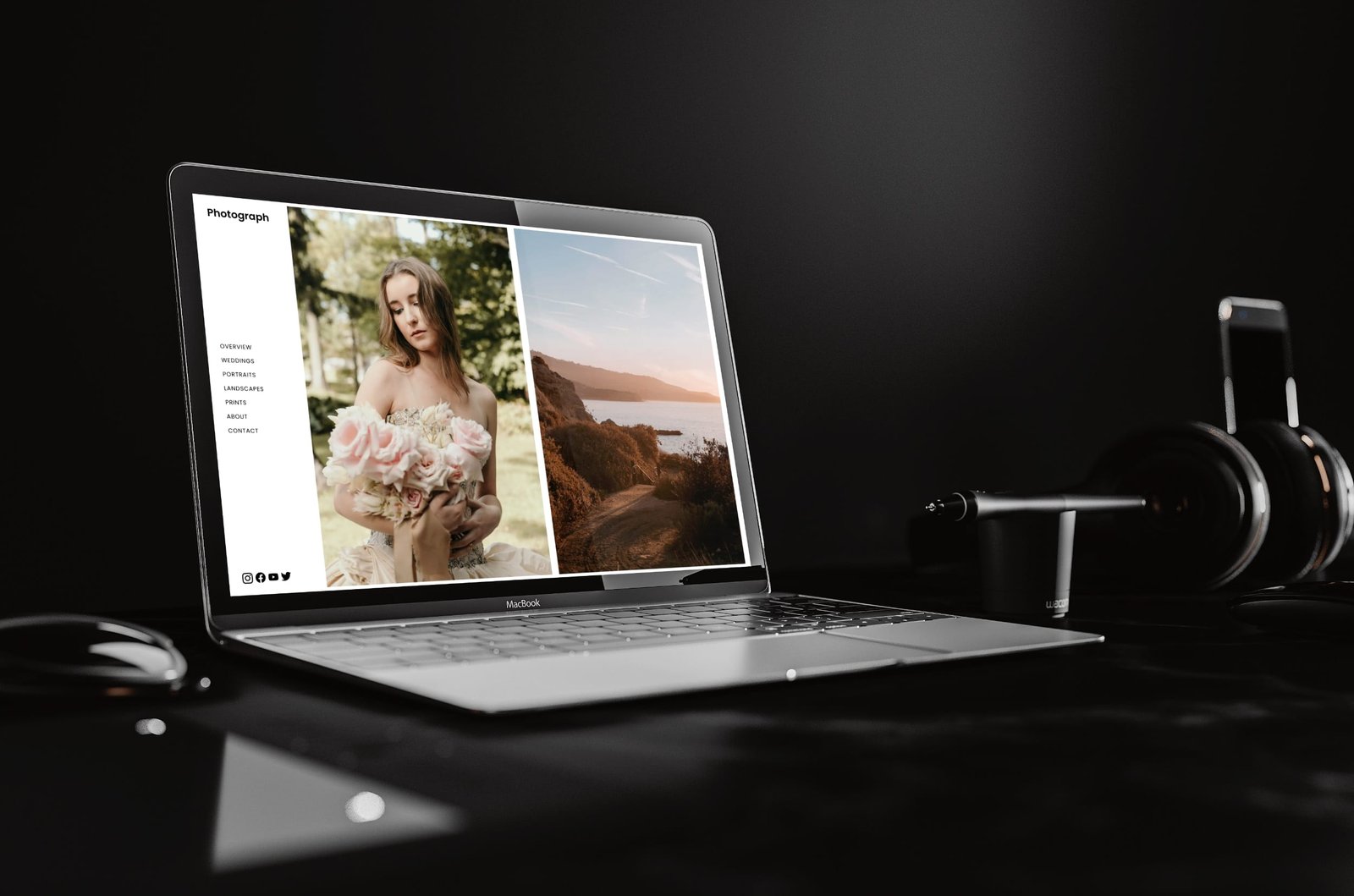 photograph macbook